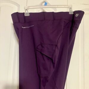 Noble Equestrian Women's equestrian knee patch horse riding tights